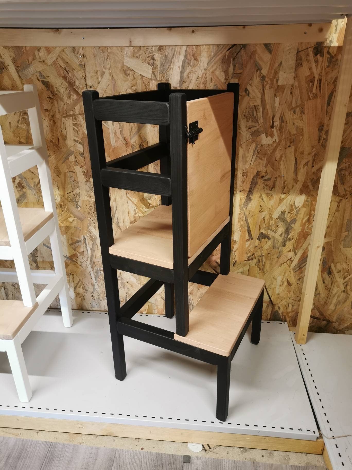 Tour d'apprentissage Montessori artisanale / porte