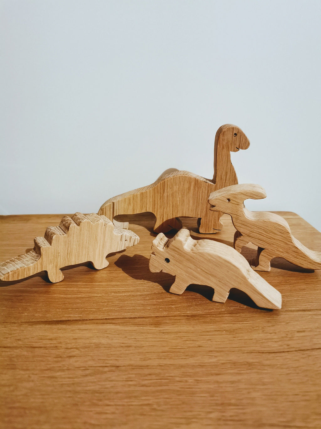 Jouet Dinosaure en bois fait main