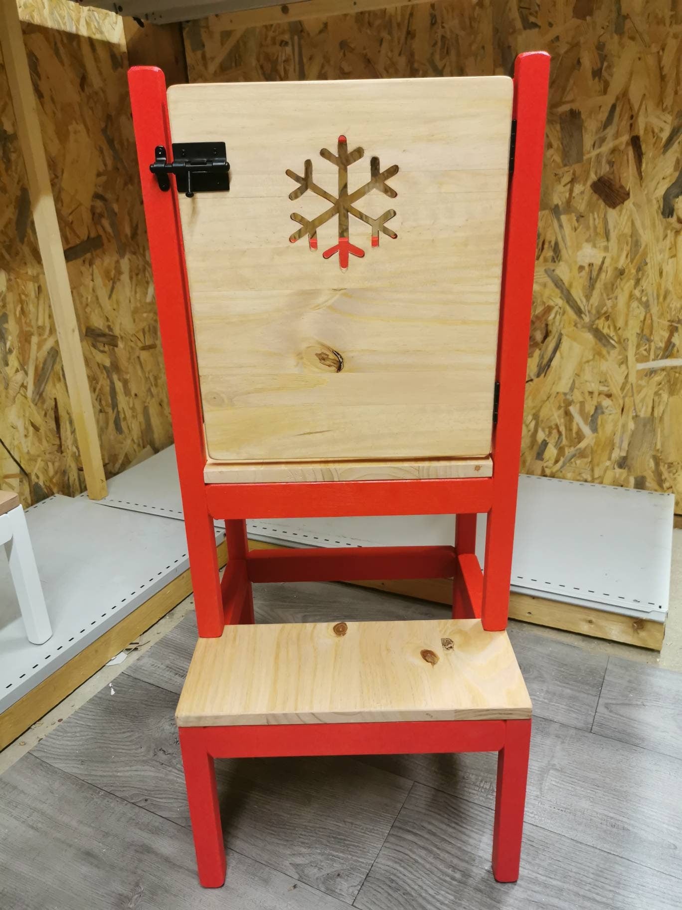 Personnalisation motif pour porte de tour d'observation