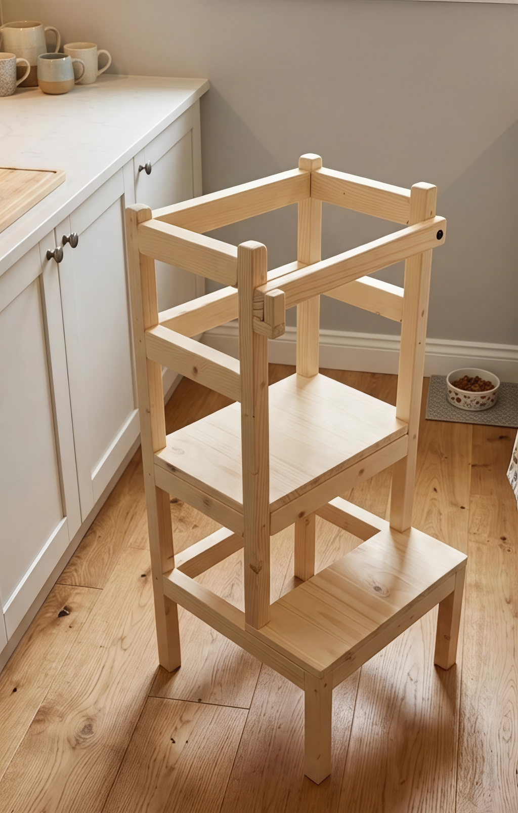 Tour D'observation / Tour D'apprentissage Montessori / marche pied